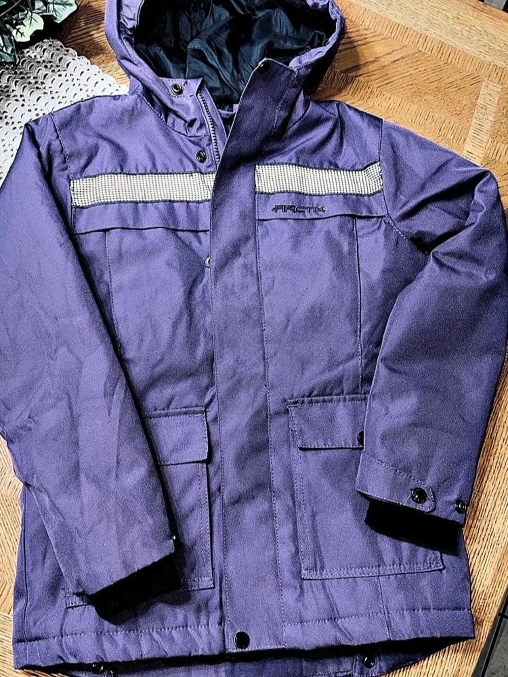 Arctix Kids Insulated Jacket Girls Medium Purple Insulated Jacket